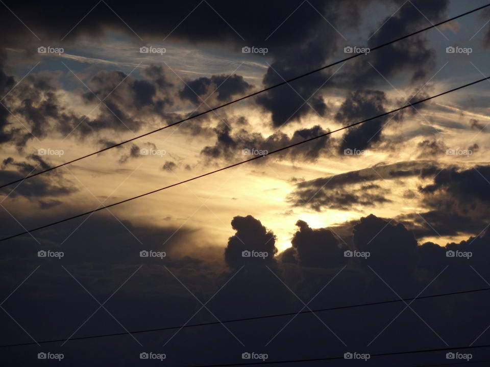 Storm clouds