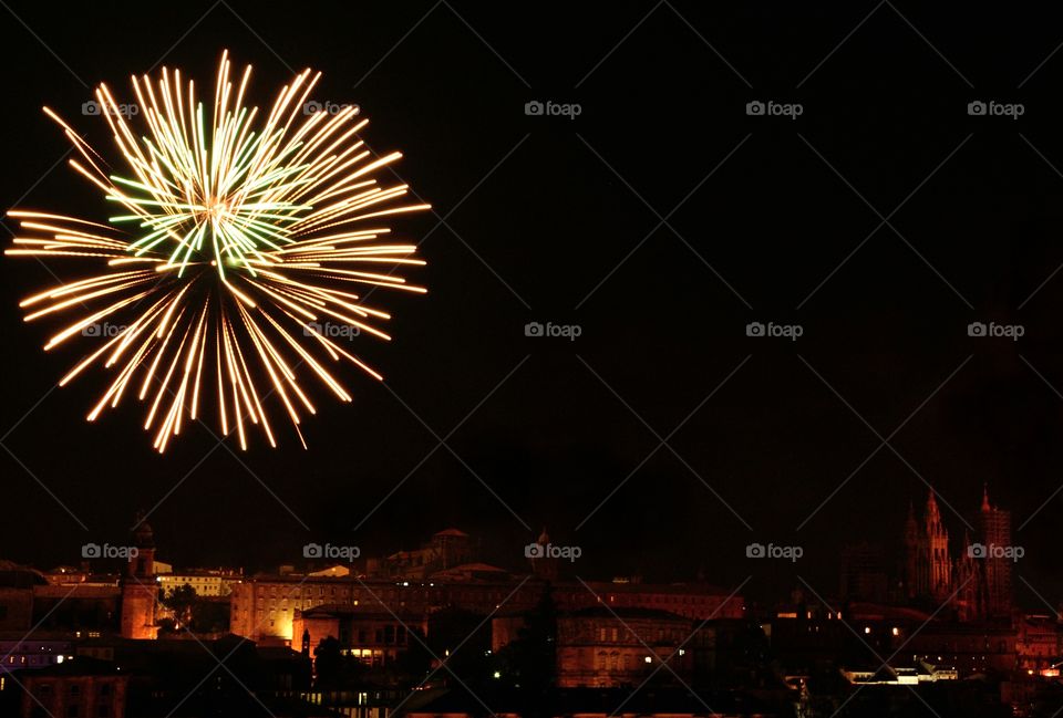 Santiago Apóstol fireworks