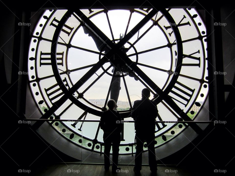 Giant clock