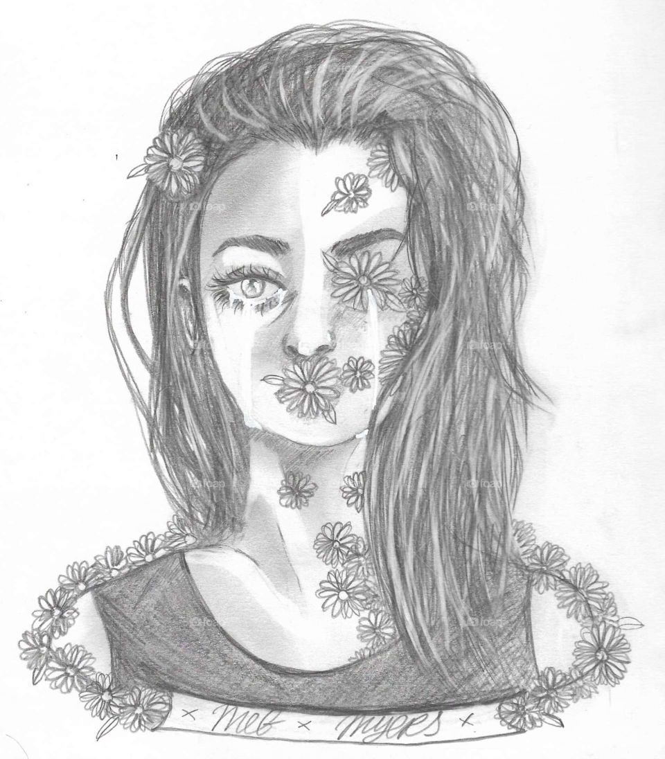 Artwork of Meg Myers done by myself.