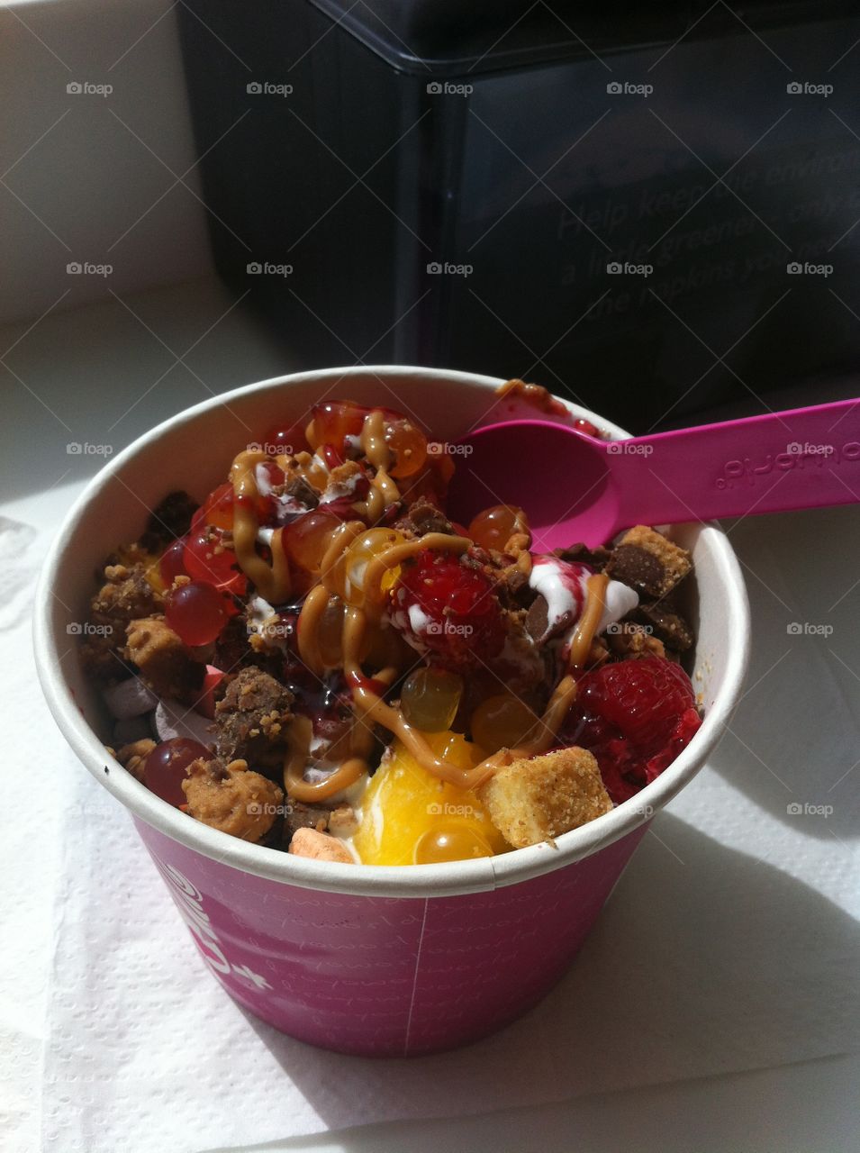 Never enough toppings for my frozen yogurt