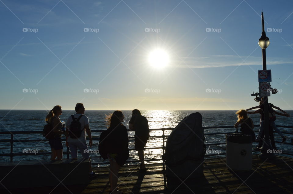 Sun at the Pier 