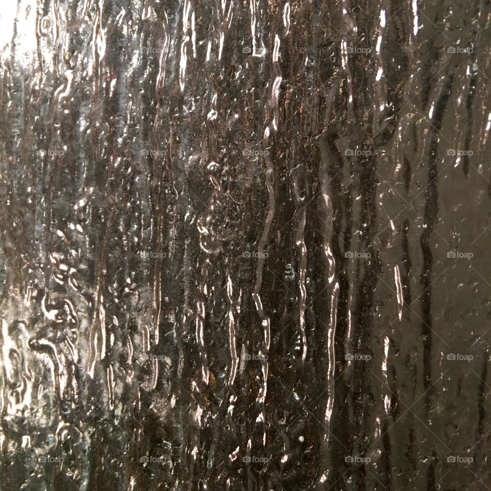 Glass ShowingTexture And Movement 