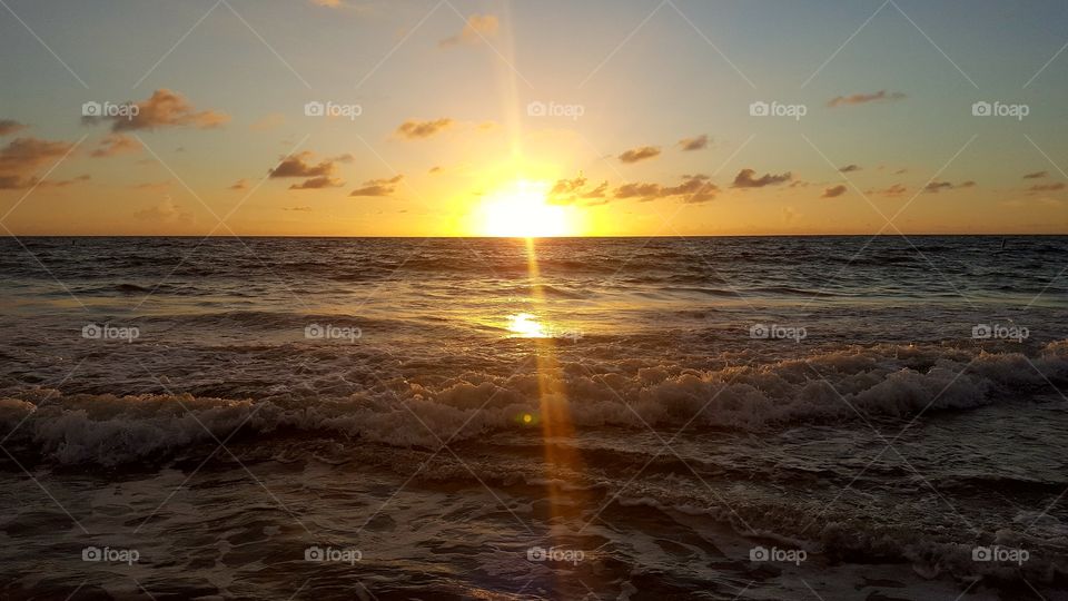 Sunrise in Pompano Beach