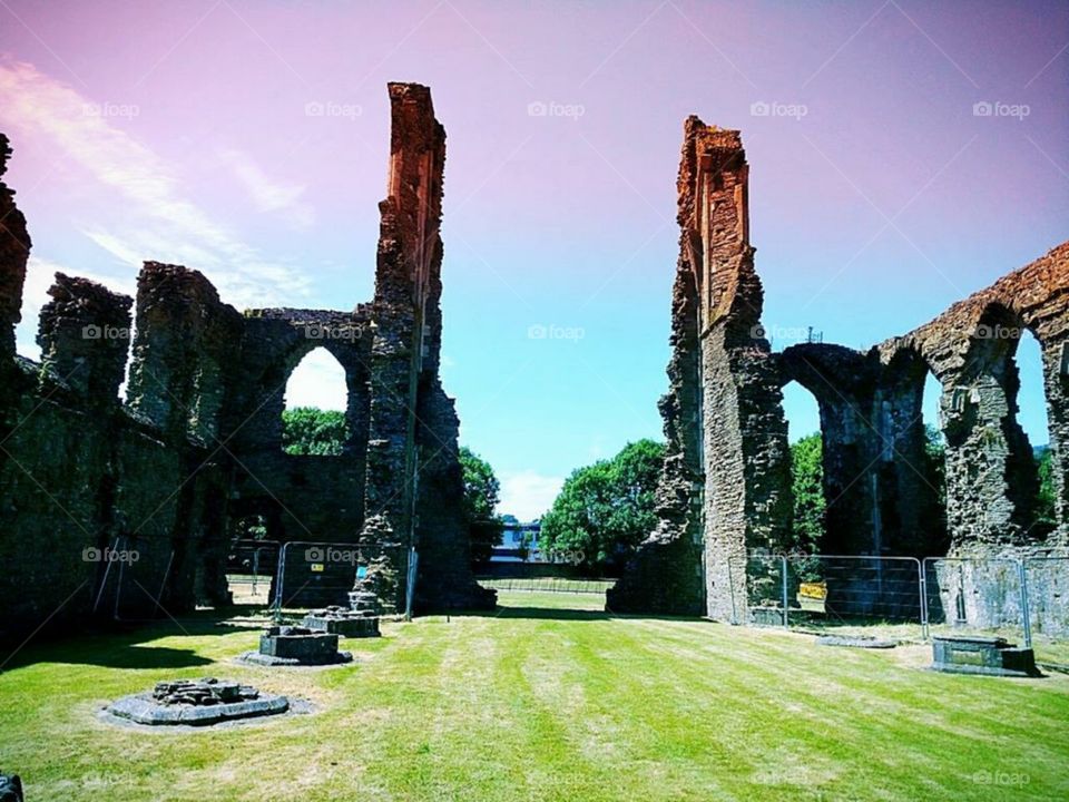 Neath Abbey ruins, Neath, South Wales (Summer 2018)