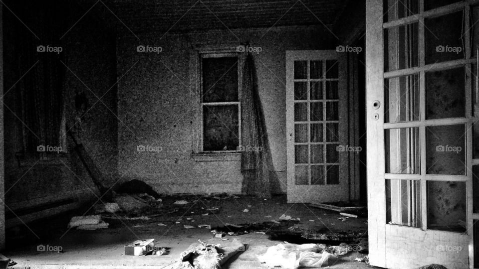 No Person, Window, Monochrome, Abandoned, Street