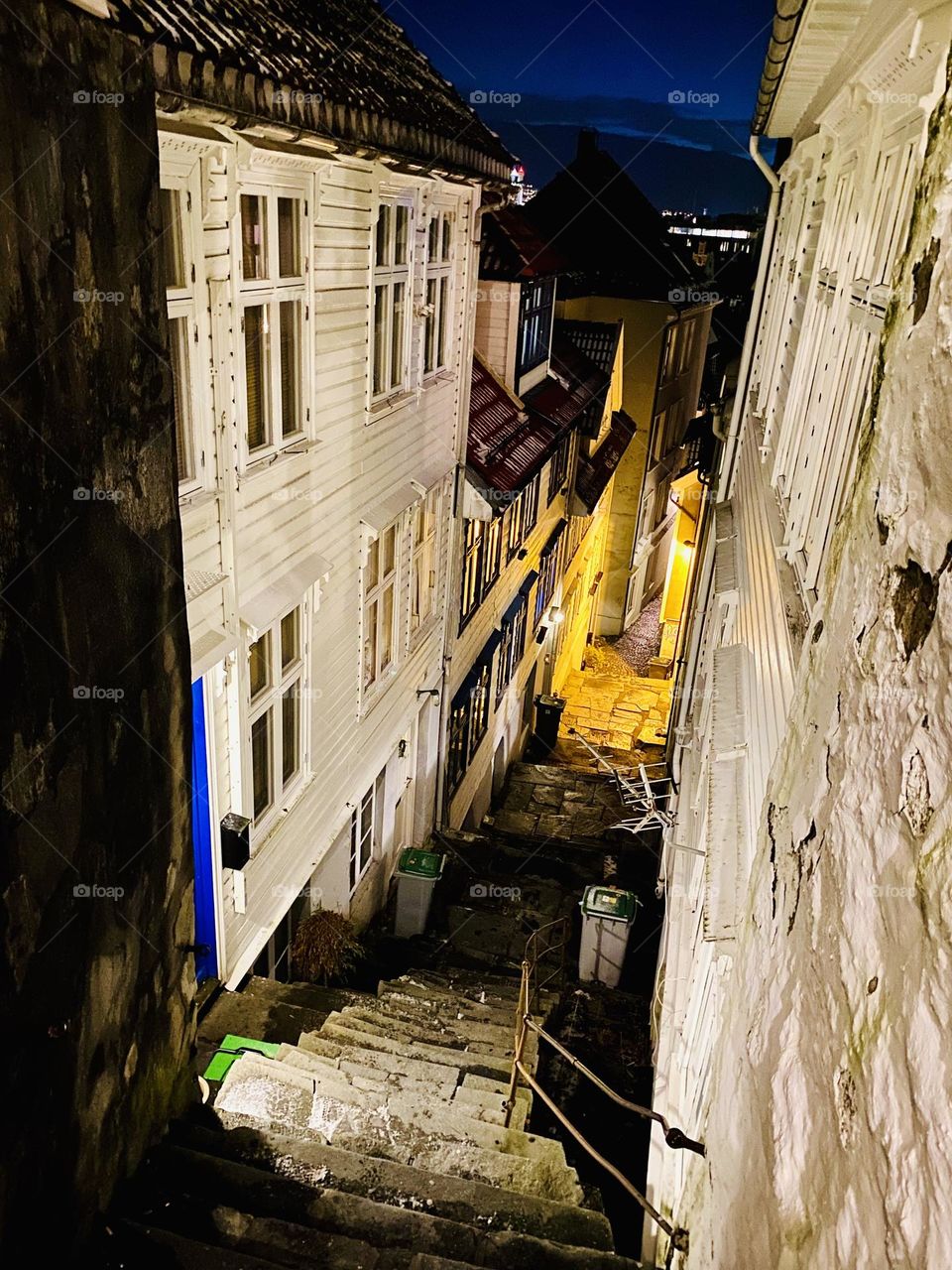 Alleyways of Bergen 