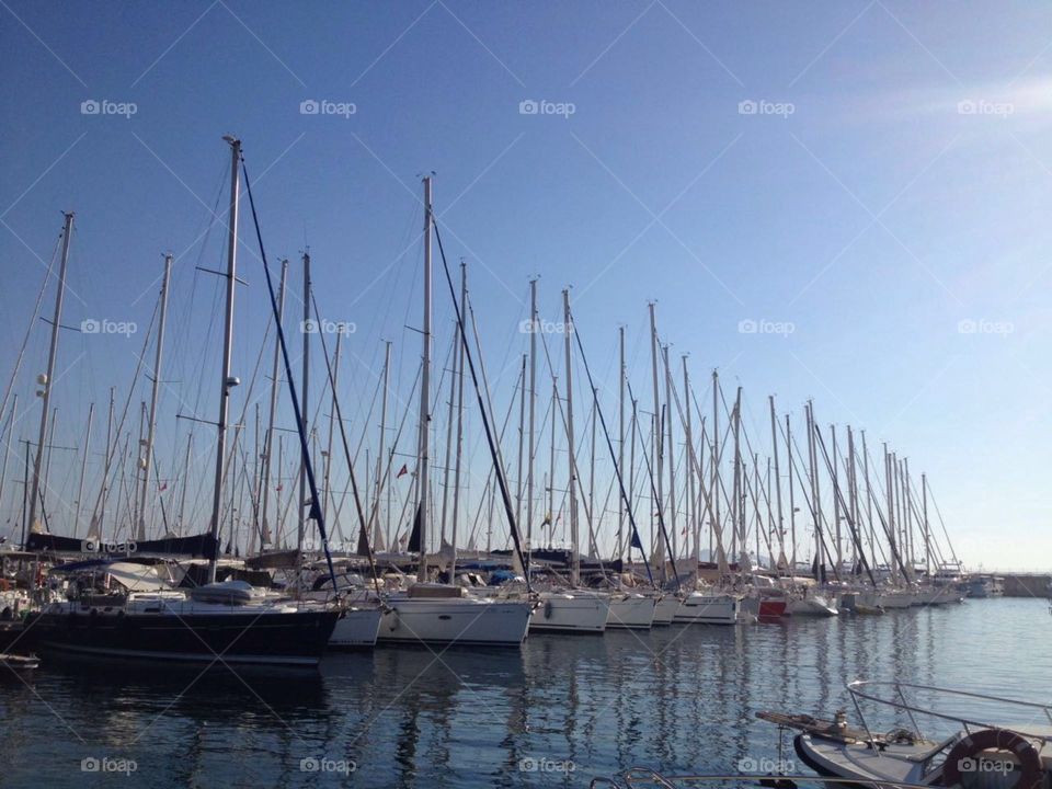 Water, Sea, Sailboat, Harbor, Boat