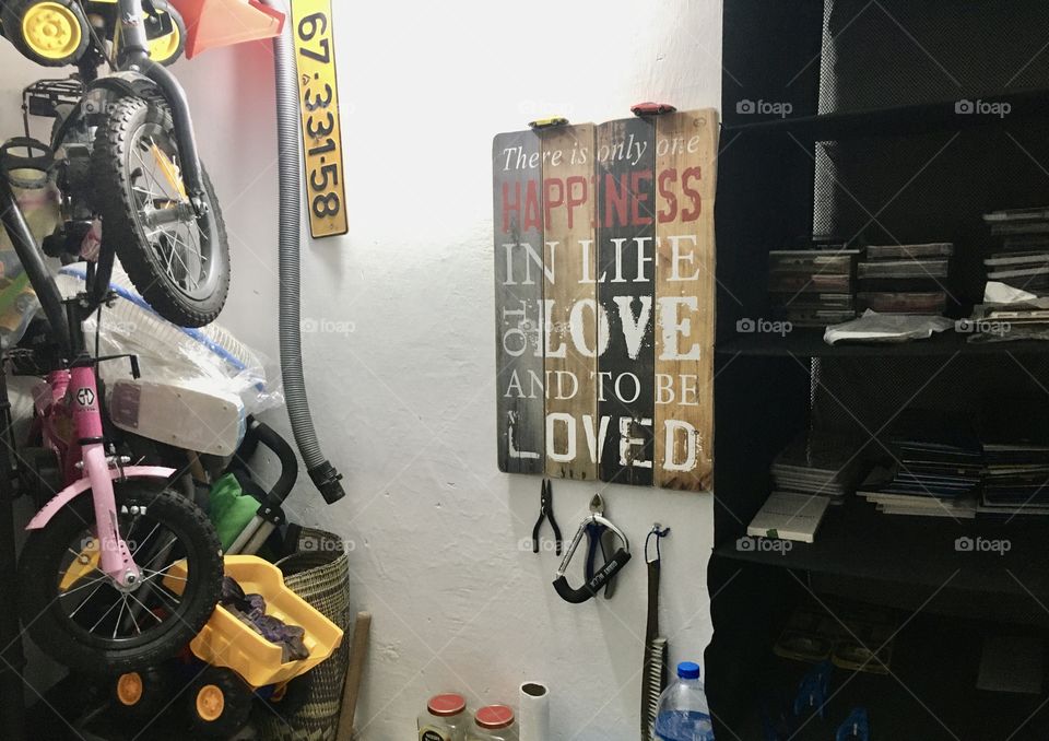 happiness and joy In the warehouse