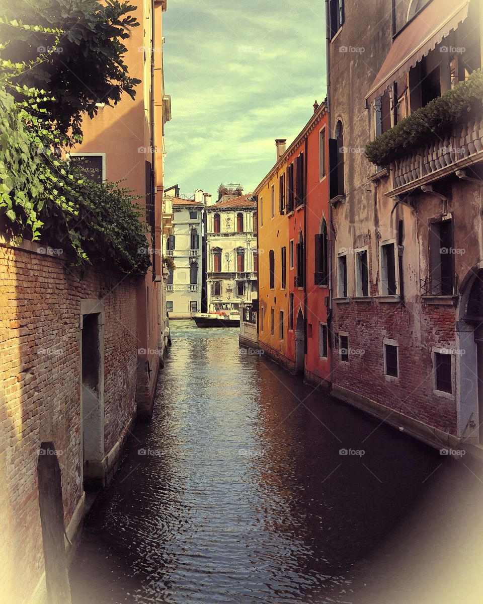 Canal, Street, Architecture, Narrow, Town