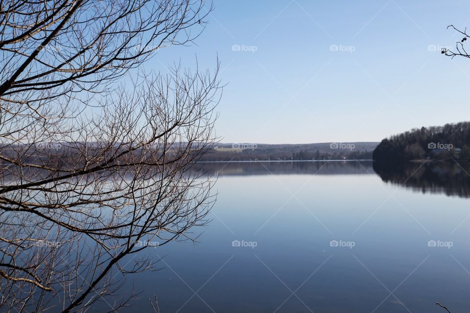 No Person, Water, Landscape, Tree, Winter