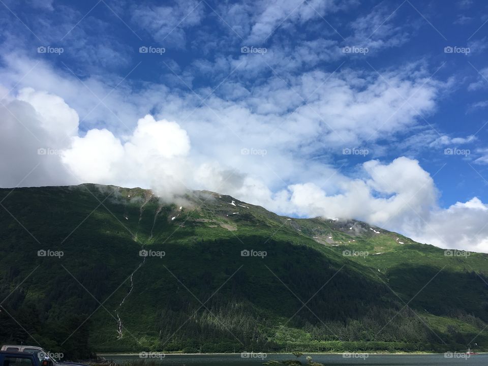 Alaskan mountains 