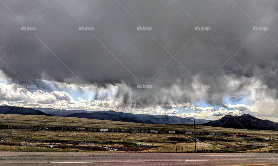 Spring storm Colorado