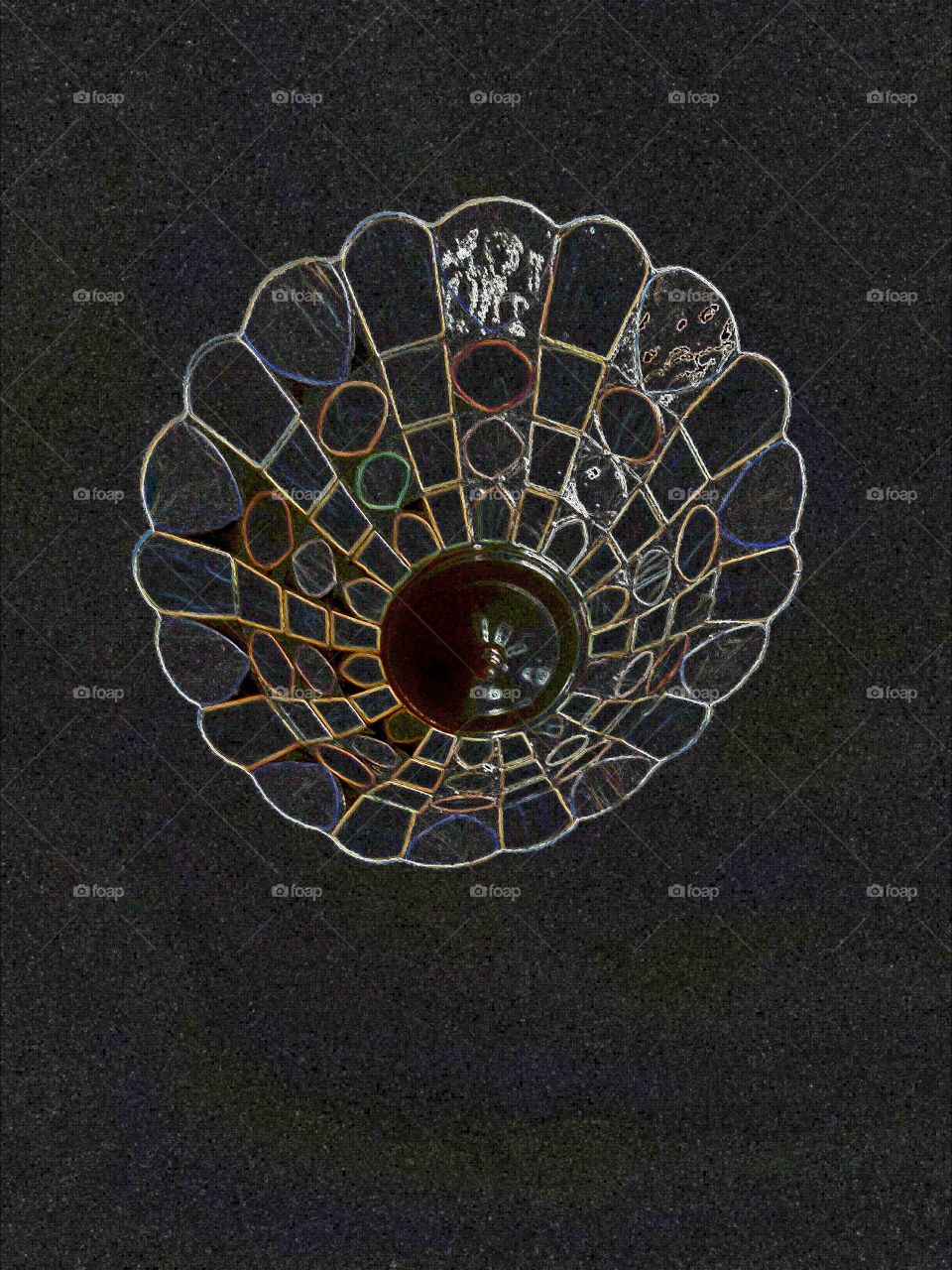 Ceiling Light Artistic Take Magic Pen