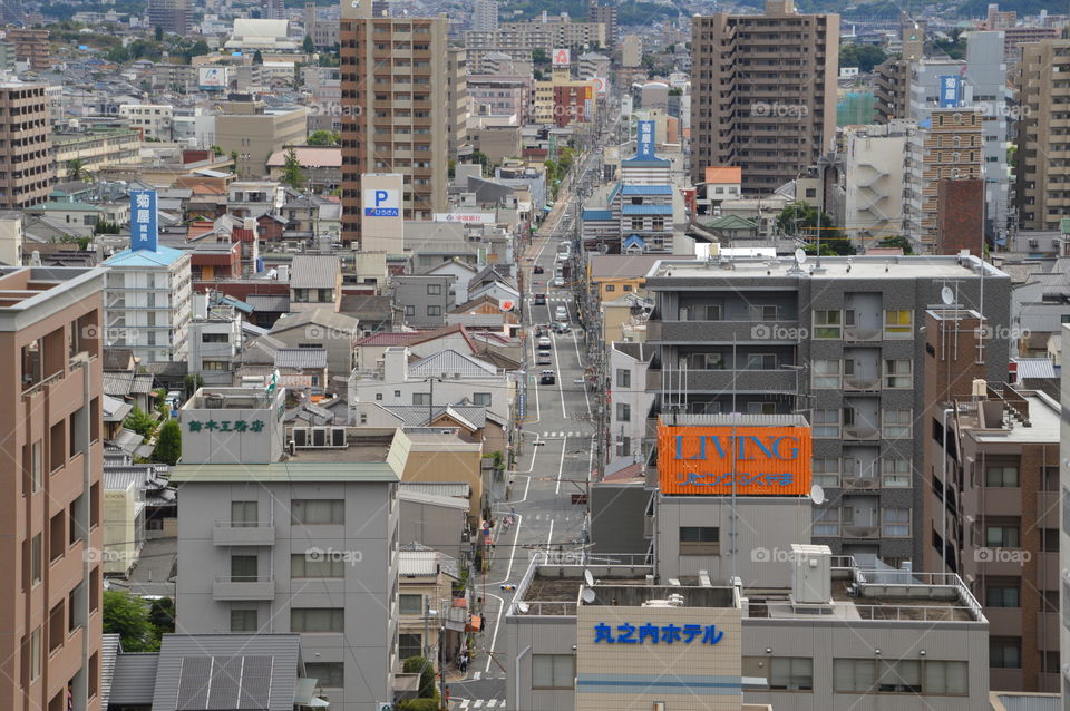 Skyline Of Fukuyama