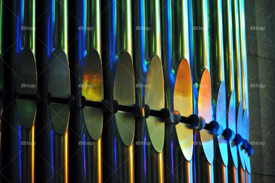 Organ pipes