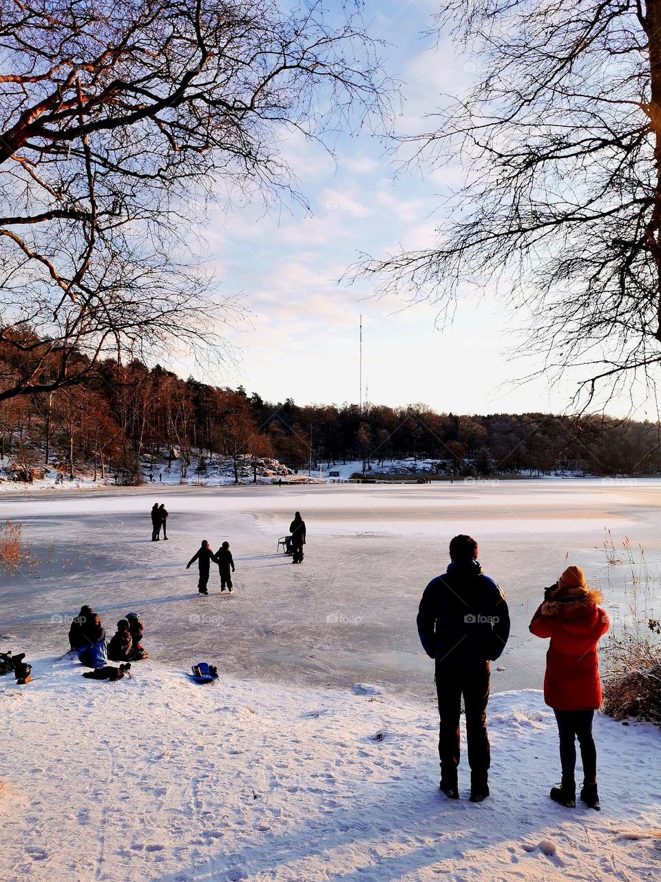 Sunday Afternoon at the ice