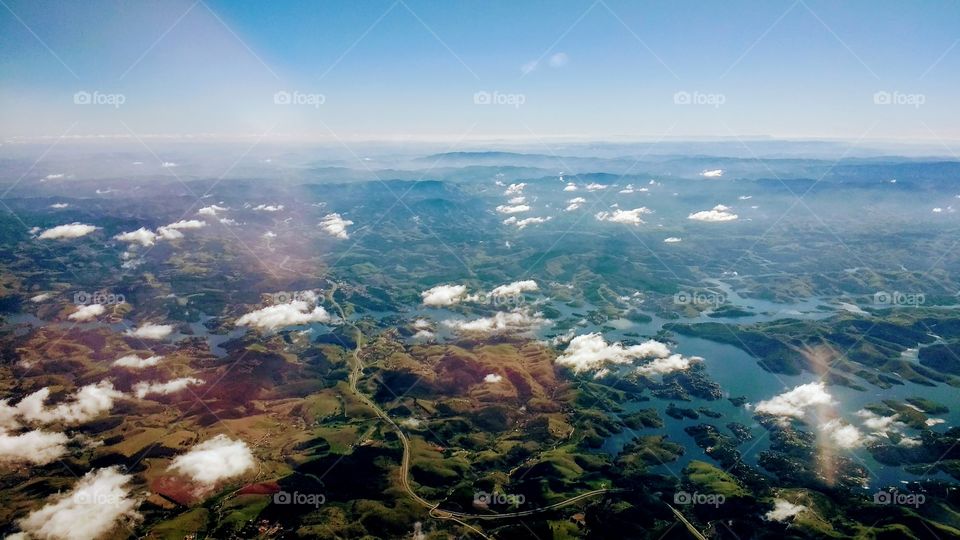 Airplane view