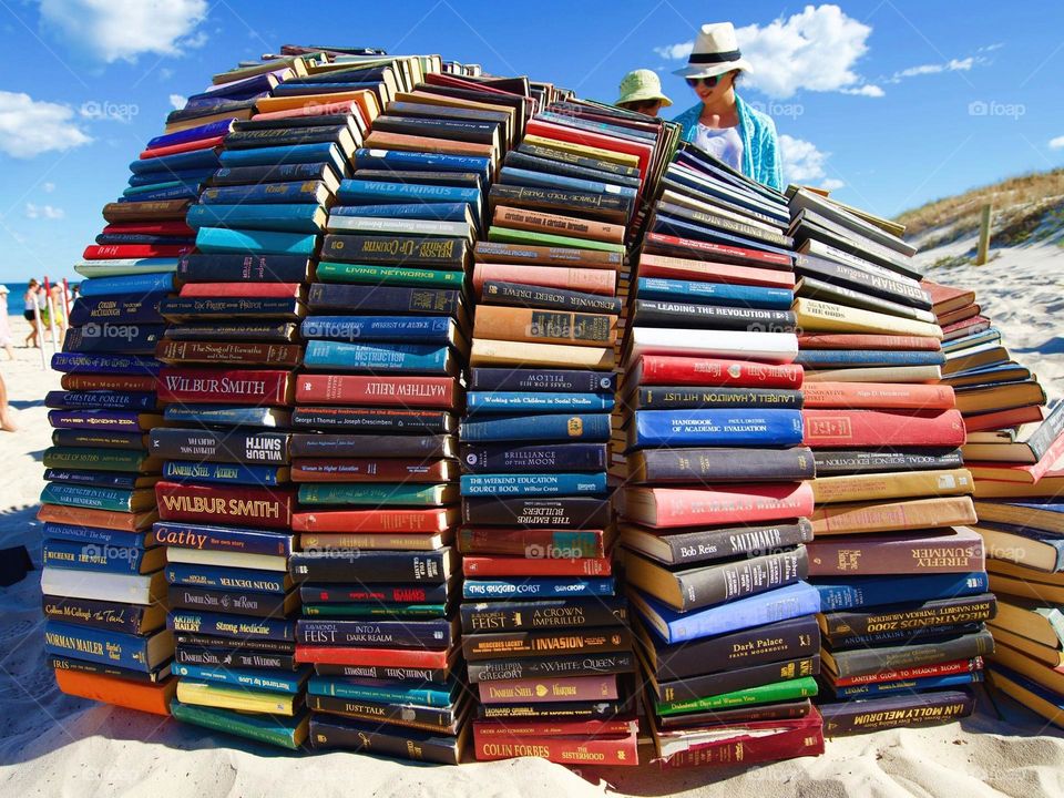 Giant pile of books to read in your spare time! 📚😁
