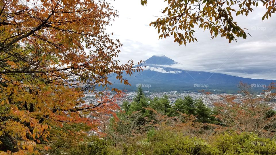 Beautiful views of Mount Fuji