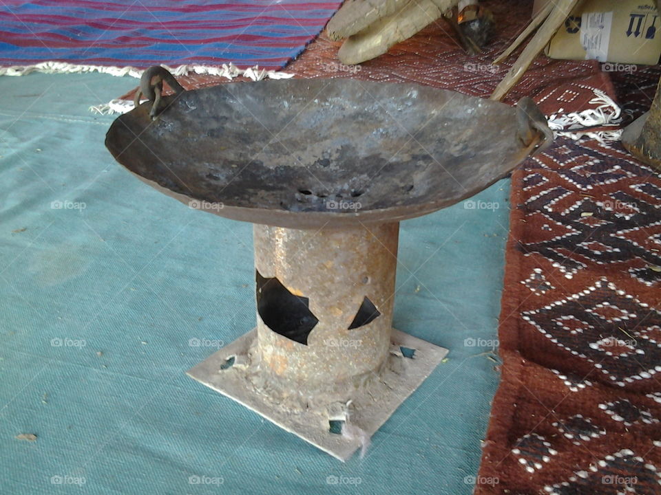 A traditional incense tool