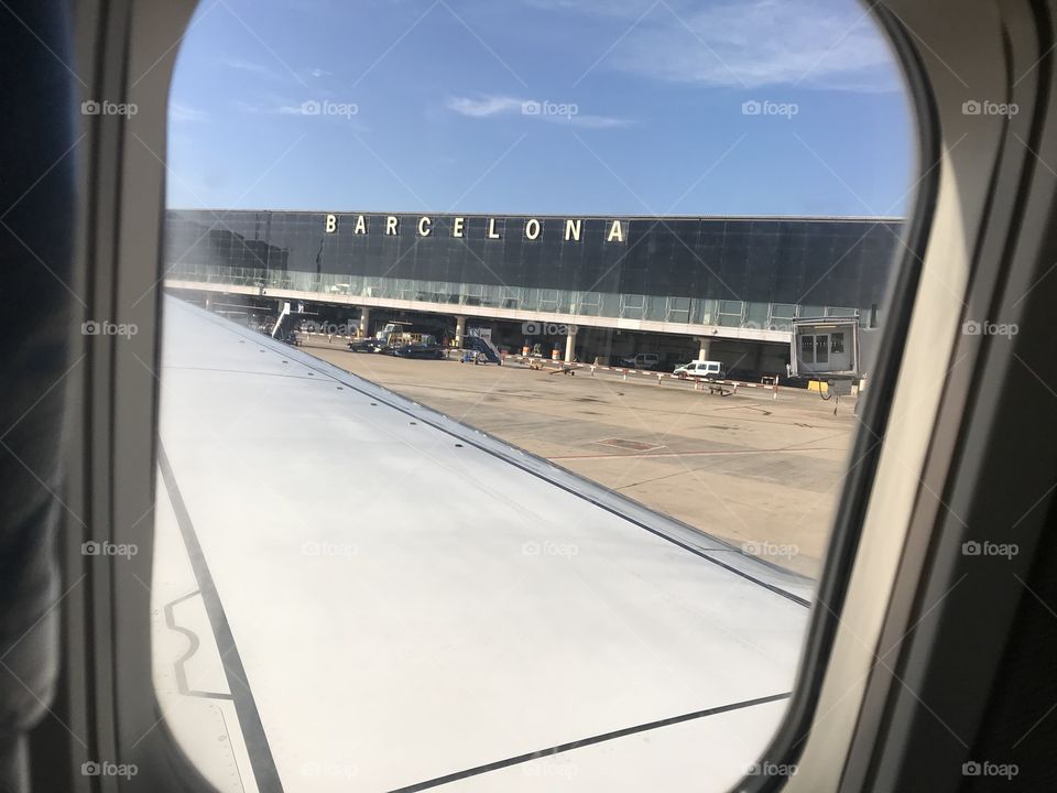 Aeropuerto de Barcelona que tristeza de dejarte pasa os mejores años de mi vida alli ☀️