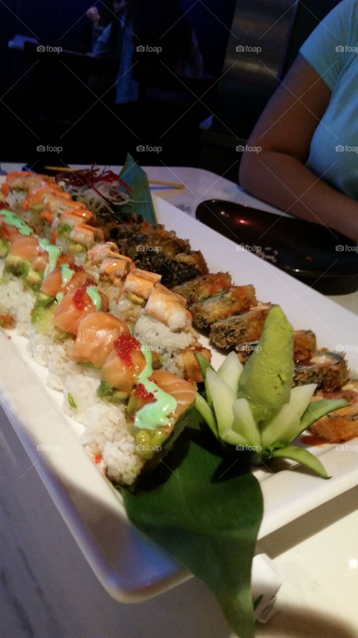 sushi. sushi