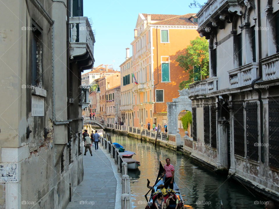 Street, Canal, City, Architecture, Travel