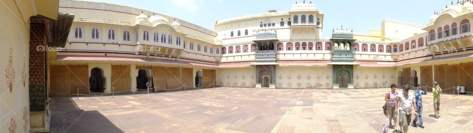 Courtyard in Jaipur