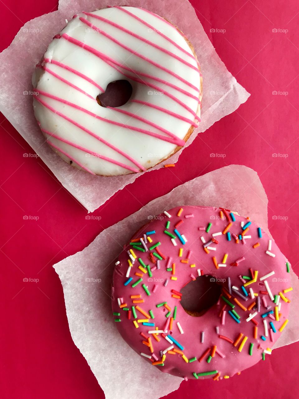 Colorful donuts 