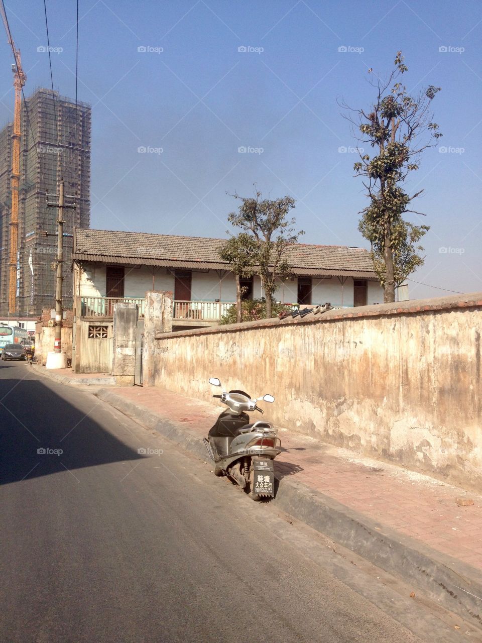 China is a country of contrasts, mopeds and entrepreneurial hardworking people