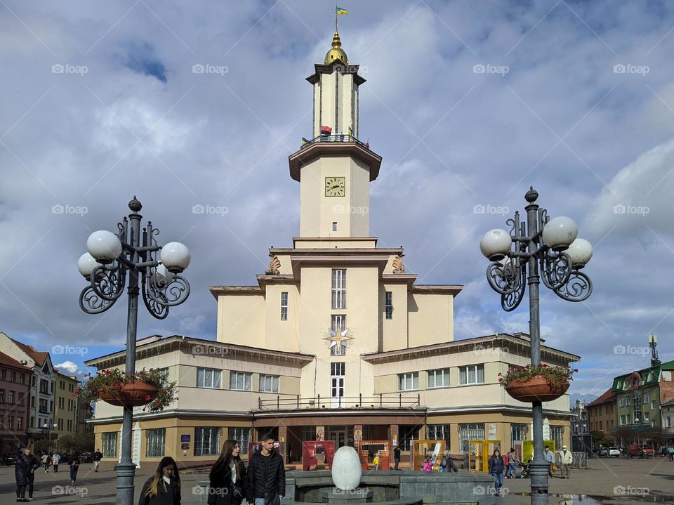 City Hall. Ivano-Frankivsk, Ukraine.