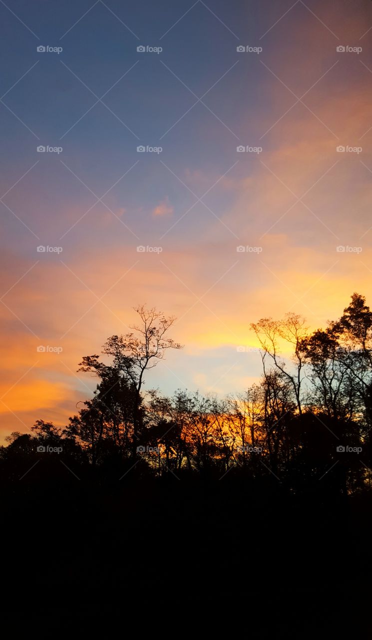 mountain sunrise