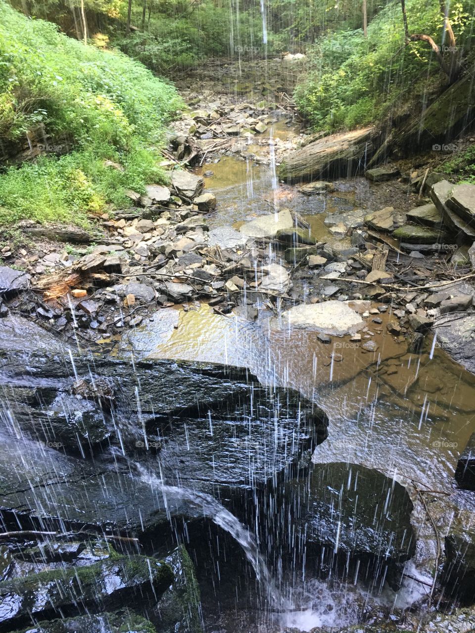 Bottom of waterfall 