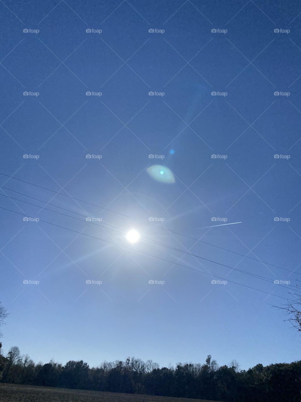 The beautiful sun shine 