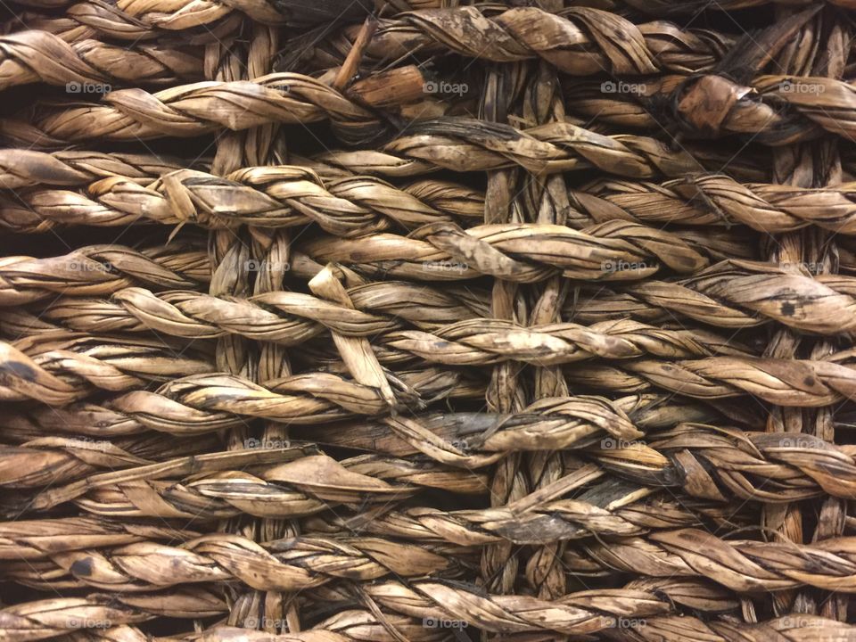 Weaved Basket Texture 