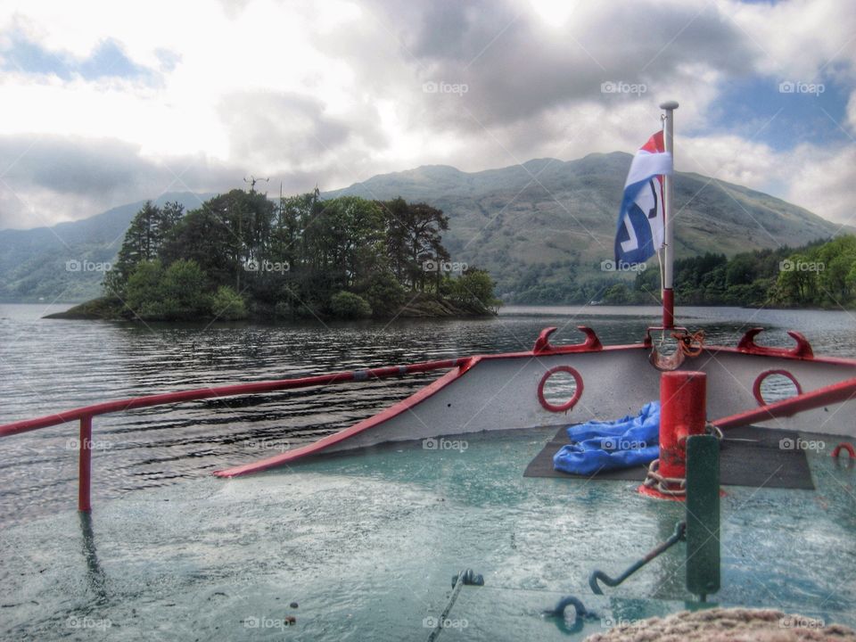 Loch Lomond. Scottish Loch Cruise