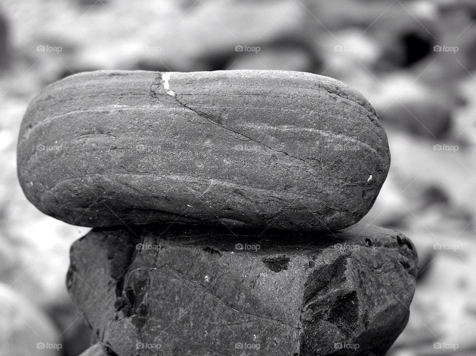 Stacked rocks
