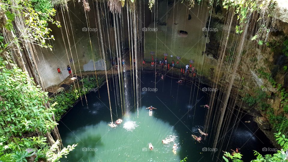 Cenote Ik Kil, Chichén Itzá, México