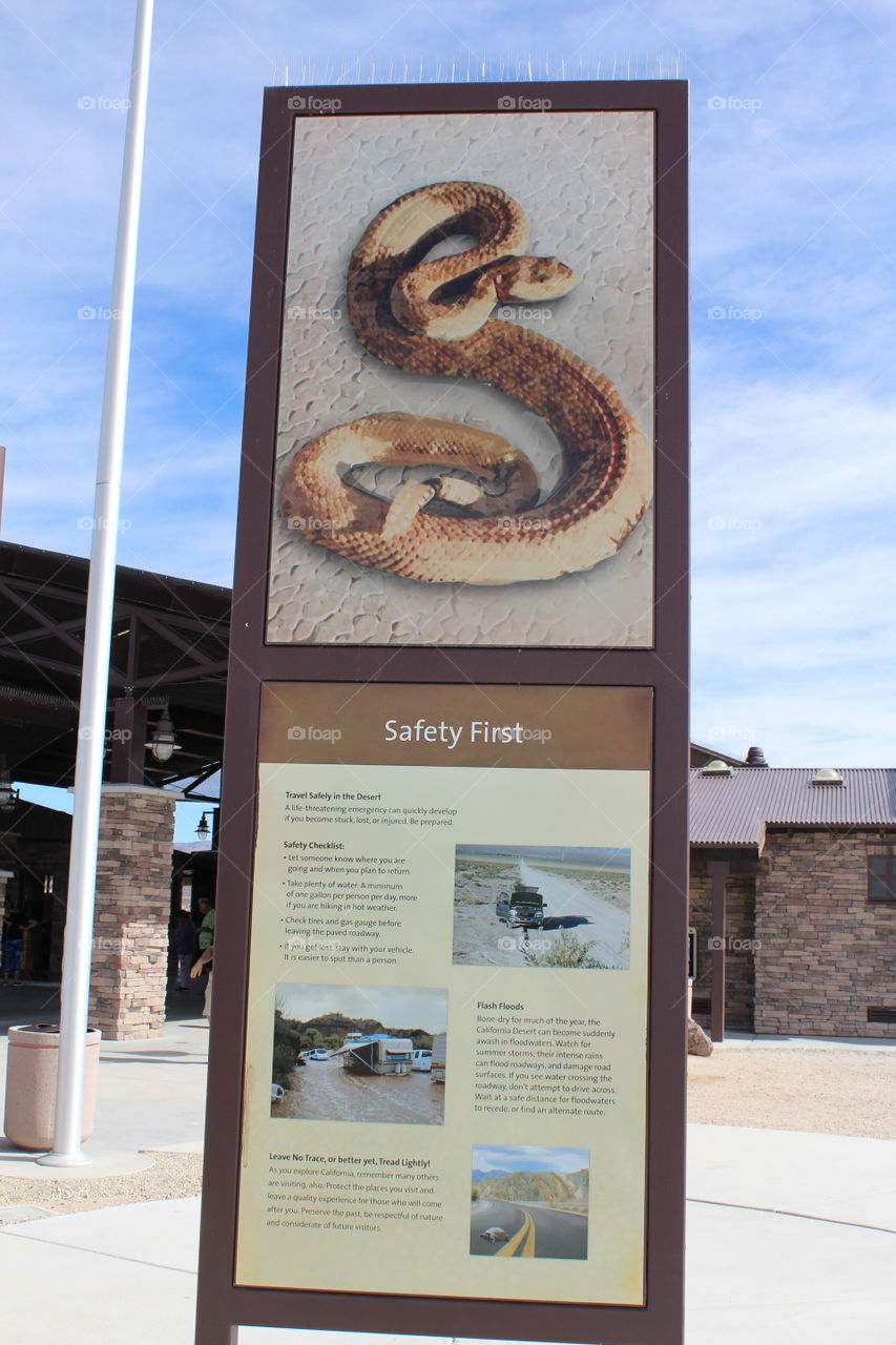 desert signs