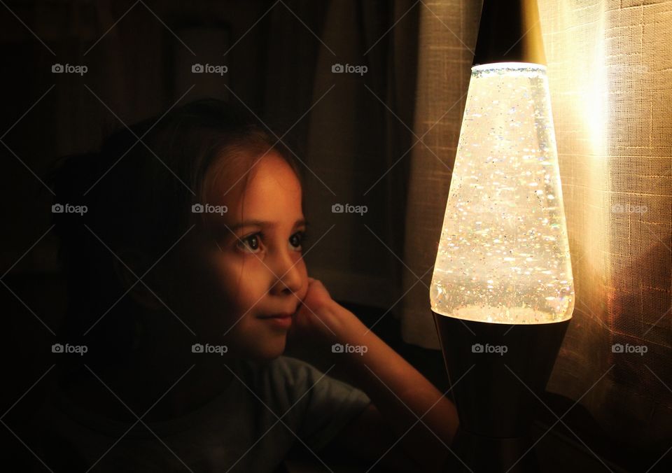 got my new pretty lamp