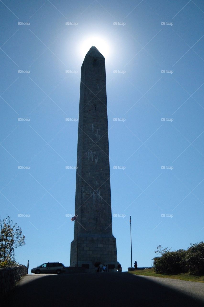 High point monument