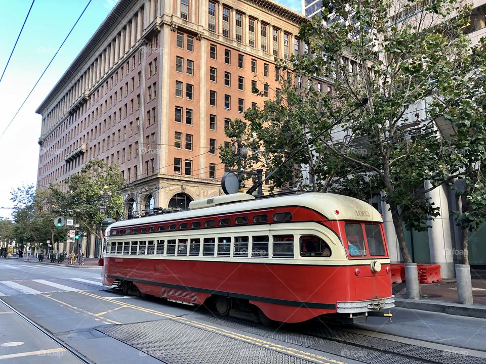 Tramway, Train, Locomotive, Street, Railway