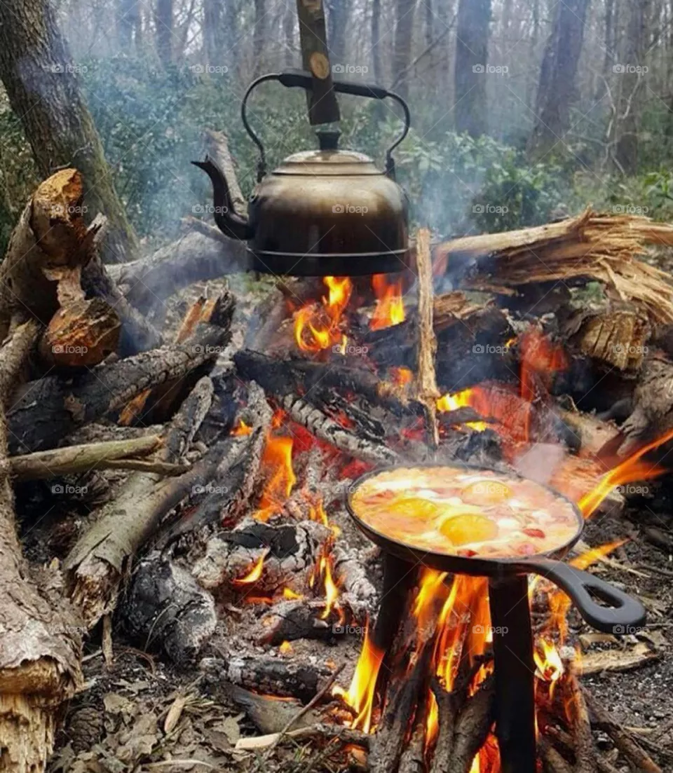 Outdoor Cooking Set