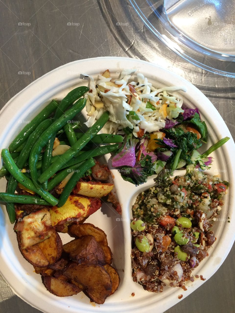 Dinner!. Great healthy mean at whole foods!