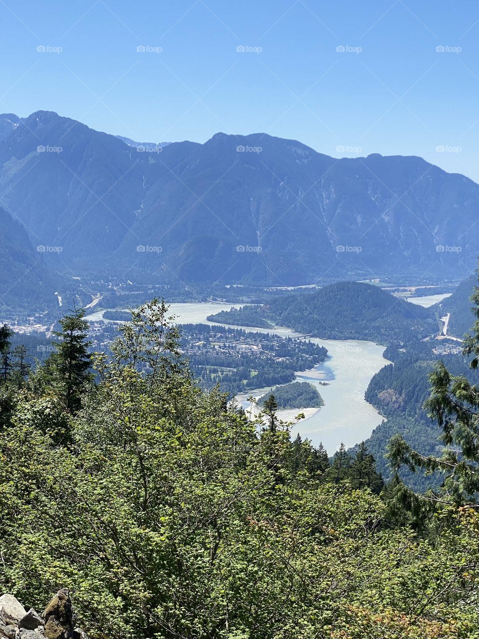 On top of Hope British Columbia 