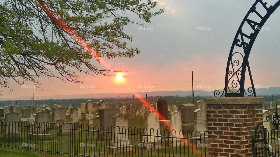 Sunset cemetery