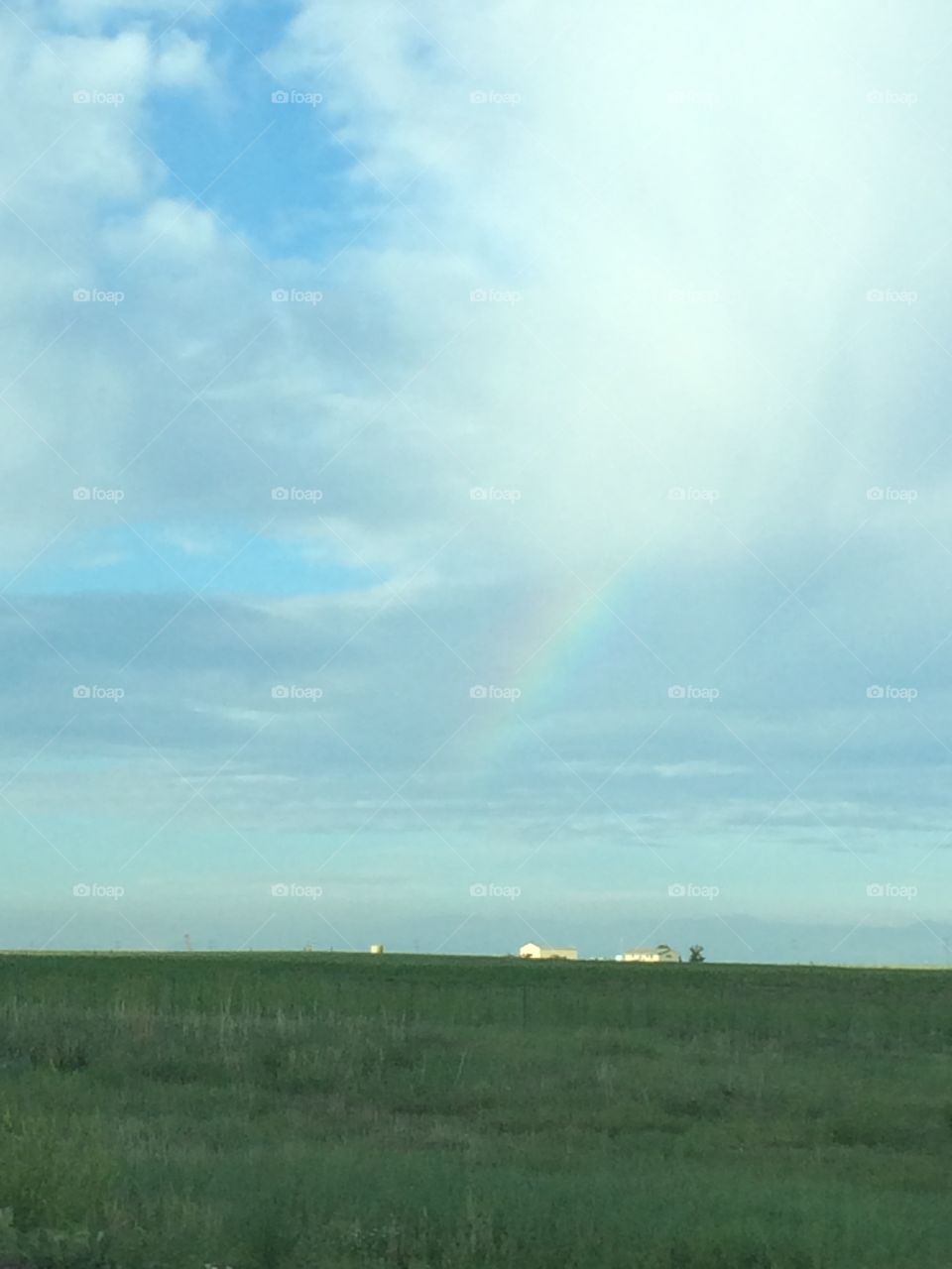 Denver Rainbow. Took this on the way to the Denver airport