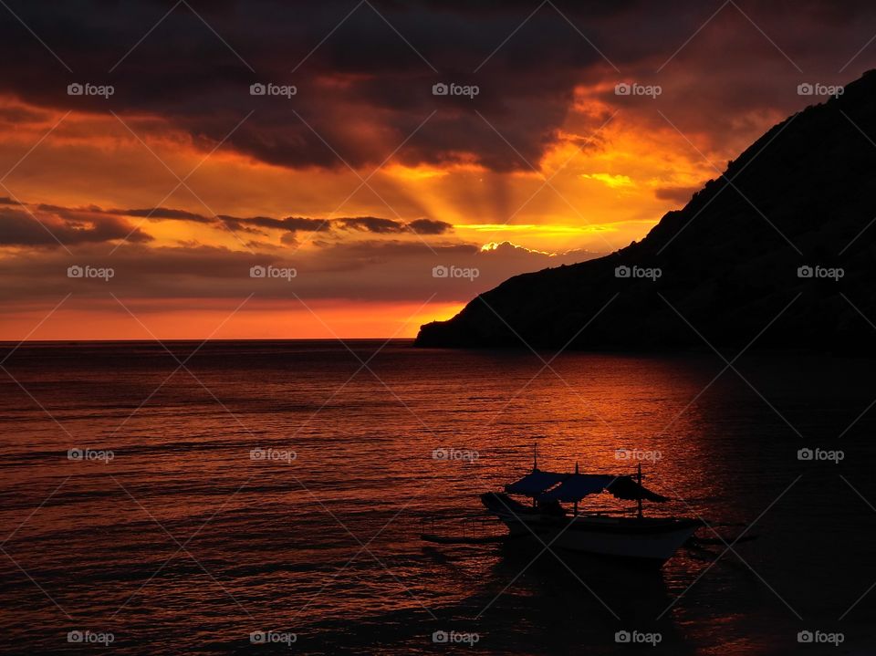 Talisayen Cove Sunset