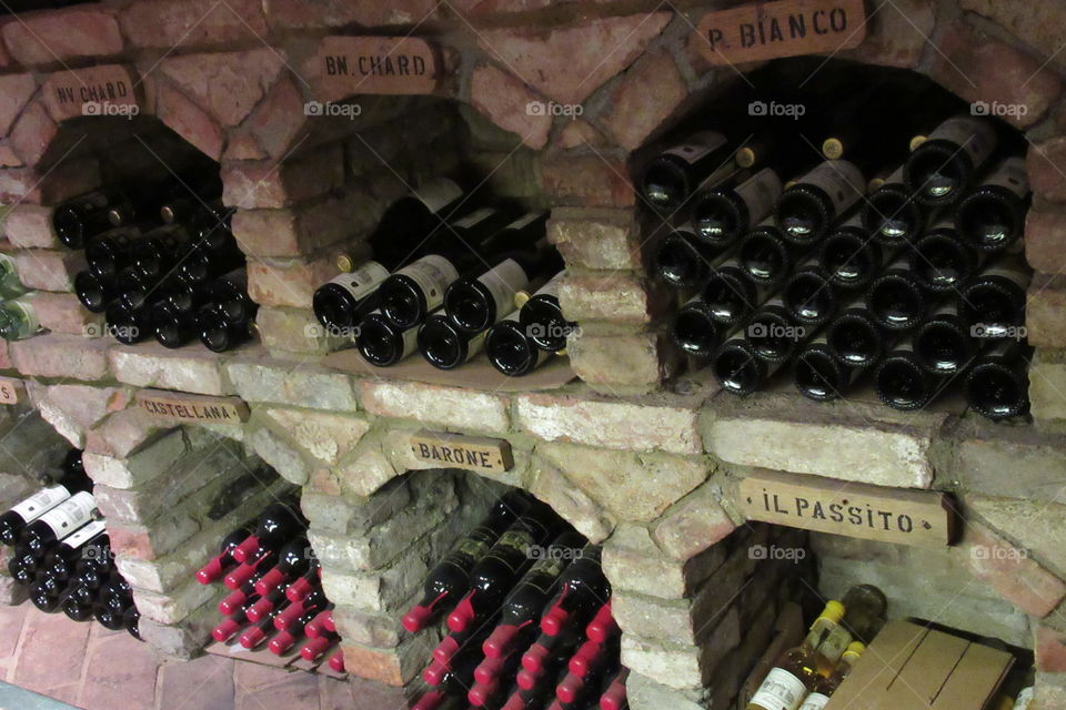 Winery in a castle